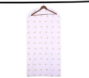 Kleding Stofkap Transparante Opknoping Tas Garderobe Jas Opbergtas Garment Suit Dress Bescherm Cover Pak Zak Container Bag B / 60x100cm
