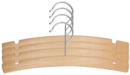 kledinghanger hout 4 stuks