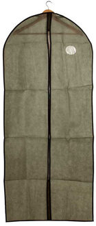 Kledinghoes - met kijkvenster - grijs - 60 x 137 cm