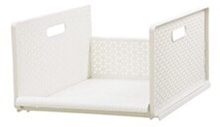 Kledingkast kast opslag gelaagde partitie lade opbergdoos kleding opslag mand rack slaapkamer afwerking A10955 wit l