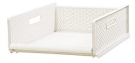 Kledingkast kast opslag gelaagde partitie lade opbergdoos kleding opslag mand rack slaapkamer afwerking A10955 wit s