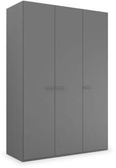 Kledingkast Sky Classic B151xH223cm Grafiet incl. 4 legplanken en 2 roedes