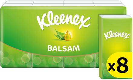 Kleenex Balsam zakdoeken 8x9 stuks