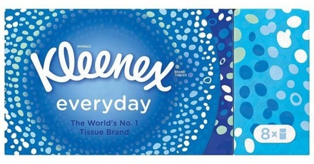 Kleenex Zakdoekjes - Everyday- 8-pak