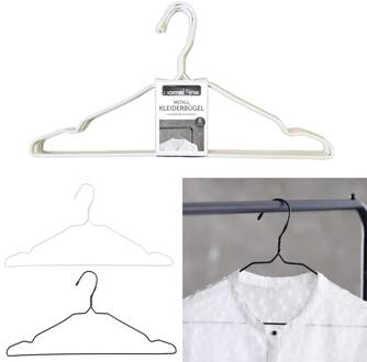 Kleerhangerset metaal 8-delig verschillende