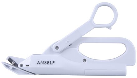 Kleermaker Schaar Elektrische Automatische Schaar Veiligheid Batterij Operated Handheld Elektrische Schaar Voor Doek