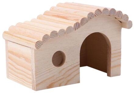 Klein Dier Houten Slapen Nest Houten Waterdichte Hamster Hedgehog Anti-Mijt Huis Bedden Dodge Montage Dierbenodigdheden