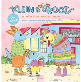 Klein En Groot. In Het Land Van Rood En Blauw (Over Kleuren) - Klein En Groot - Marja Baeten