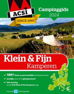 Klein & Fijn Kamperen / 2024 - Acsi Campinggids - ACSI