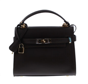 Klein tasje gesp | dames | maat: one Bruin - One size