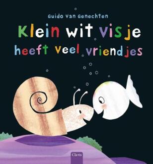 Klein wit visje heeft veel vriendjes - Boek Guido van Genechten (9044827375)
