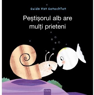 Klein Wit Visje Heeft Veel Vriendjes (Pod Roemeense Editie) - Guido Van Genechten