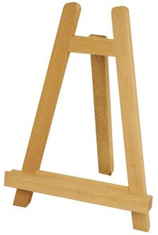 Kleine 11 Inch Tafelblad Hout Display Kunstenaar Een-Frame Schildersezel