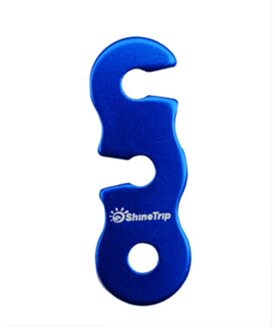 Kleine Aluminium Paraplu Touw Gesp Tent Pull Touw Klimmen Accessoires Wind Touw Gesp Drie Oog Open Touw Gesp A 02