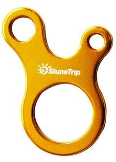 Kleine Aluminium Paraplu Touw Gesp Tent Pull Touw Klimmen Accessoires Wind Touw Gesp Drie Oog Open Touw Gesp B 01