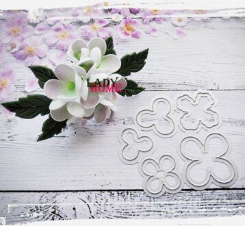 Kleine Bloemen Craft Metalen Stansmessen Stencil Scrapbooking Template Fotoalbum Kaarten Papier Embossing Diy Sterft Cut Sterven