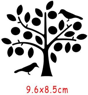 Kleine Bomen En Kleine Vogels Kinderkamer Decor Schakelaar Sticker Diy Muurstickers Voor Art Stickers Muurschilderingen Verwijderbare #0653