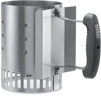 kleine brikettenstarter Zilver