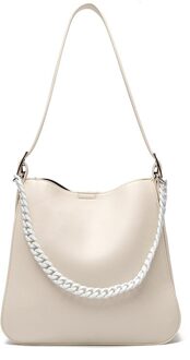 Kleine Ck Tas Vrouwen Grote Capaciteit Mode Netto Rode Veelzijdige Ins Buitenlandse Stijl Messenger Bag Mode Emmer tas Creamy-wit