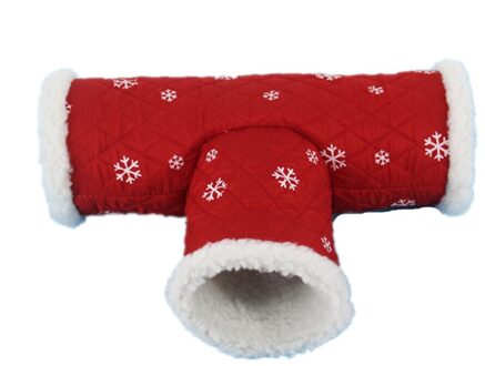 Kleine Dieren Cavia Chinchilla Buizen Speelgoed Huisdier Hamster Tunnels Huisdieren T Vorm Spelen Huis Hut Warm Bed Dierbenodigdheden