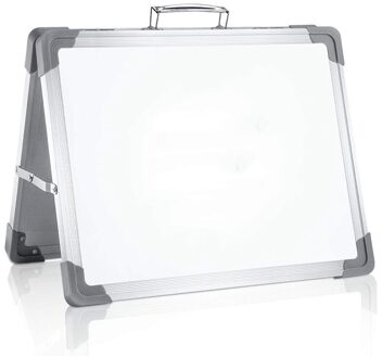 Kleine Droge Wissen Boord-16 Inch X 12 Inch Magnetische Dubbelzijdig Desktop Whiteboard Draagbare Schildersezel Met Stand & houder
