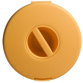 Kleine En Draagbare Opbergdoos Leuke Portemonnee Hoofdtelefoon Opbergdoos Draagbare Datakabel Eenvoudige Mobiele Telefoon Datakabel Doos geel