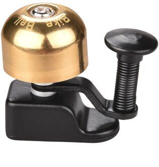 Kleine Fietsbel Vintage Kleine Lichtgewicht Fiets Loud Koperen Bel Voor Racefiets goud