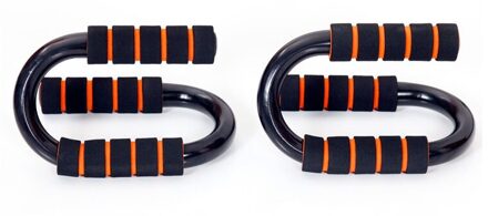 Kleine Fitness Apparatuur, Arm Spier Training Apparatuur, Borstvergroting Training,Push-Ups Stands Rack Borst ZJ55 zwart