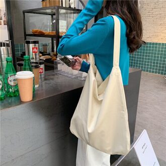 Kleine Grote Capaciteit Tas Vrouwen Mode Toevallige Tote Schoudertas Messenger Bag Abrikoos