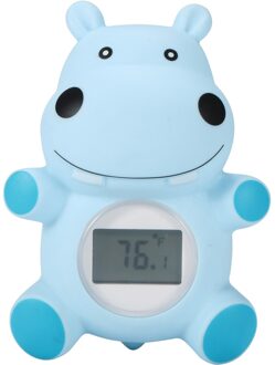 Kleine Hippo Baby Bad Watertemperatuur Cartoon Speelgoed Thermometer Babybadje Thermometer Water Temperatuur Digitale Thermometer