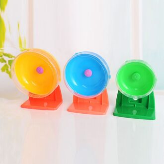 Kleine Huisdier Jogging Hamster Muis Muizen Kleine Oefening Speelgoed Running Spinner Sport Wiel Huisdieren cavia Benodigdheden Willekeurige Kleur 14CM