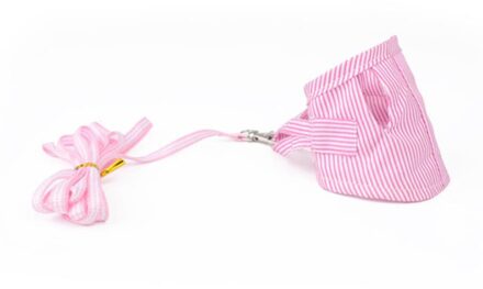 Kleine Huisdier Twee-Legged Borstband Outdoor Trekkabel Leiband Kleding Voor Chinchilla Nederlandse Cavia Ademend Katoen Corset roze / S