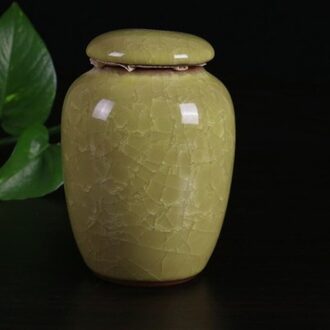 Kleine Huisdier Urn Vogel Hond Huisdier Urnen Crematie Huisdier Kistjes Begrafenis Vaas Kat Crematie As Voor Menselijk As Gemaakt Keramiek hand Geschilderd geel