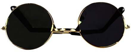 Kleine Huisdier Zonnebril Kat Hond Decoratieve Glazen Foto Props Eye-Bescherming Pet Accessoires Pet Bril Kat Product zwart