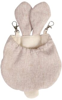 Kleine Huisdieren Slaapzak Hamster Hangmat Suiker Zweefvliegtuigen Rat Nest Kooi Opknoping Bed Kleine Dier Behuizing Pocket Bed Swing Kooi speelgoed Donkerbruin / S