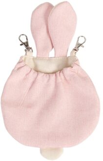 Kleine Huisdieren Slaapzak Hamster Hangmat Suiker Zweefvliegtuigen Rat Nest Kooi Opknoping Bed Kleine Dier Behuizing Pocket Bed Swing Kooi speelgoed Roze / S