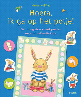Kleine Huppel Hoera, ik ga op het potje! (poster + motivatiestickers) - Boek Aline De Pétigny (904475310X)