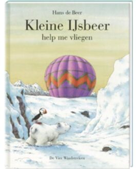 Kleine IJsbeer help me vliegen - Boek Hans de Beer (9055795860)