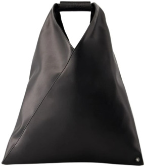 Kleine Japanse Tas - Synthetisch - Zwart MM6 Maison Margiela , Black , Dames - ONE Size