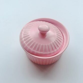 Kleine Keramische Kookpotten Met Deksel Huis Gebruikt Gestoomde Ei Stoofpot Soeppan Goedkope Oven Hotpot Braadpan Thermische Fornuis Roze