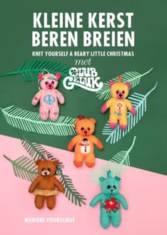 Kleine kerstberen breien met club geluk - Marieke Voorsluijs - ebook