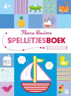 Kleine Kleuters - Spelletjesboek 4+ - Kleine Kleuters