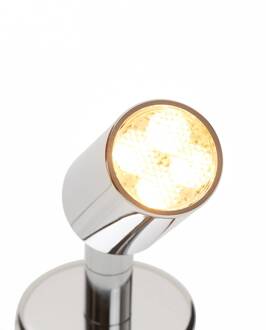 Kleine LED tafellamp Karen 6,5 W chroom