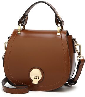 Kleine Messenger Tassen Voor Vrouwen Tassen Mode Crossbody Schoudertassen Voor Meisjes Met Top Handvat Leuke Portemonnee Bruin