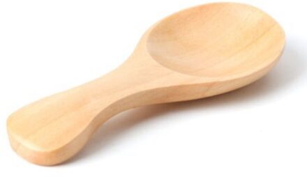 Kleine Mini Natuurlijke Hout Thee Lepel Scoop Thee Honing Koffie Kruiderij Zout Suiker Houten Lepel Babyvoeding Servies