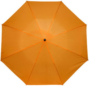 Kleine opvouwbare/inklapbare zak paraplu van 35 cm - oranje - dia 93 cm