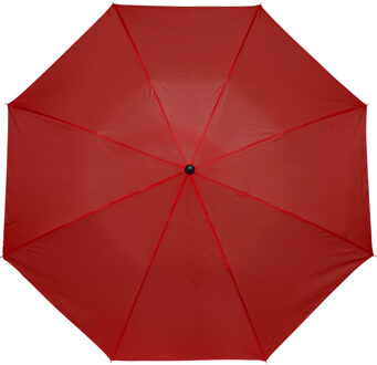Kleine opvouwbare/inklapbare zak paraplu van 35 cm - rood - dia 93 cm