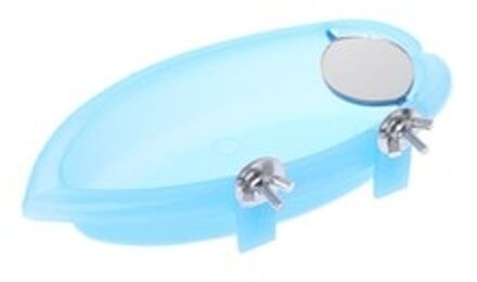 Kleine Papegaai Vogel Bad Huisdier Kooi Accessoires Vogel Spiegel Bad Douche Doos