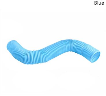 Kleine Pet Fun Tunnel, 39X4 Inches - Fit Volwassen Fretten En Ratten Met Colorfull blauw