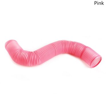 Kleine Pet Fun Tunnel, 39X4 Inches - Fit Volwassen Fretten En Ratten Met Colorfull roze